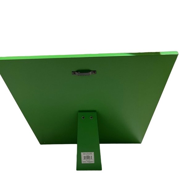 Mainstreet Collection green black Bow Clipboard Frame burlap - Picture 3 of 5